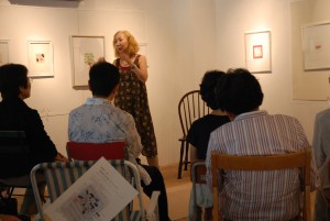 作家本人によるアーティスト・トーク